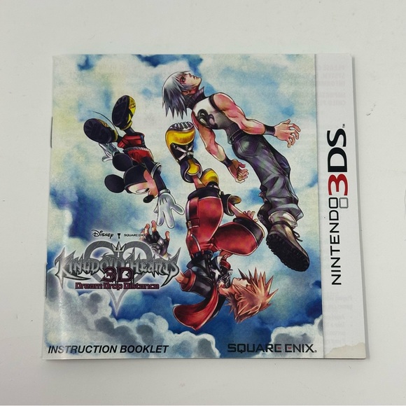 Kingdom Hearts 3D: Dream Drop Distance Nintendo 3DS Complete with Manual Tested - Picture 4 of 12